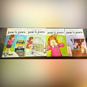 JUNIE B. Jones Books #1-4 by Barbara Park